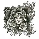 Sofia Anita tattoo design idea
