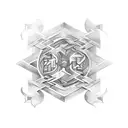 labyrinth  tattoo design idea