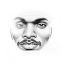 Chris Brown tattoo design idea