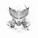 Chris Brown tattoo design idea