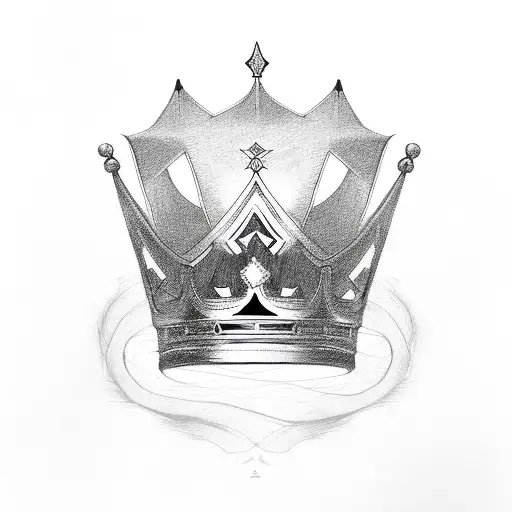 kings crown A tattoo design idea