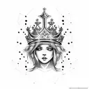 kings crown A tattoo design idea