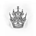 kings crown A tattoo design idea