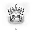kings crown A tattoo design idea