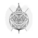 balloon  tattoo design idea