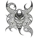 devil tattoo design idea