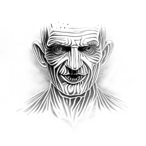 freddy krueger tattoo design idea