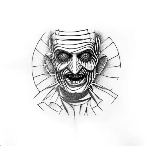 freddy krueger tattoo design idea