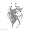 nude pin up tattoo design idea