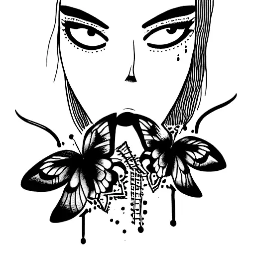 Sofía y Valeria  tattoo design idea