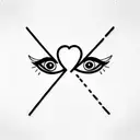 Sofía y Valeria  tattoo design idea