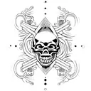 memento mori  memento vivere  two hands touching  tattoo design idea