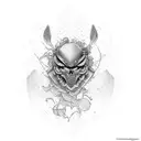 rook bicycle  tattoo design idea