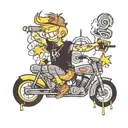 Pop punk,  van, blink 182, sum 41, yellowcard logo tattoo design idea