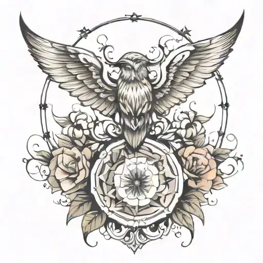 motivational tattoo design idea