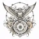 motivational tattoo design idea