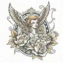 motivational tattoo design idea