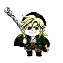 leprechaun viking tattoo design idea