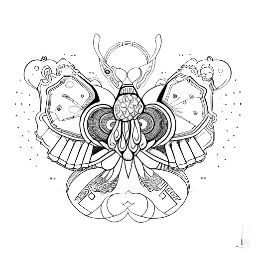 geni tattoo design idea