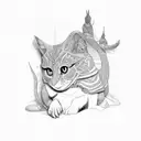 Ella, James, Lucas tattoo design idea