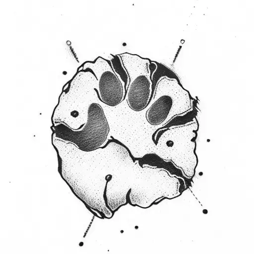 47 Tiny Paw Print Tattoos For Cat And Dog Lovers | Pawprint tattoo, Print  tattoos, Tattoo designs