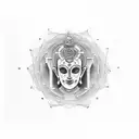 un buda tattoo design idea
