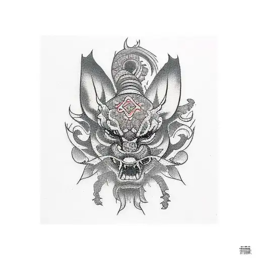 bart tattoo design idea