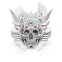 guerrero maya tattoo design idea