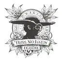 There's no heaven for a thug  tattoo design idea