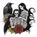 multiple dates 10 10 2000 tattoo design idea