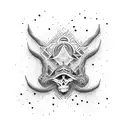 rock n roll tattoo design idea