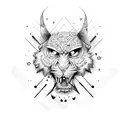 rock n roll tattoo design idea