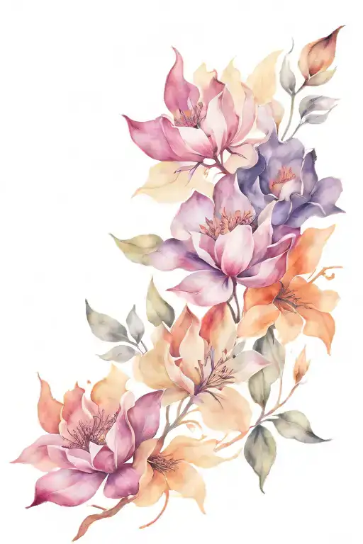 three sisters tattoo design idea