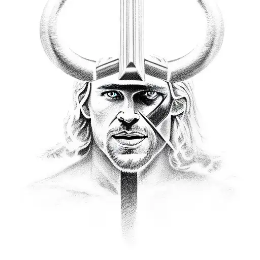 Thor  tattoo design idea