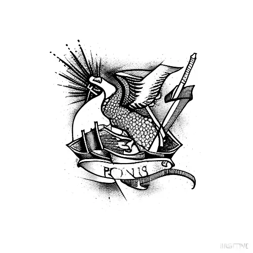 portuguese tiles tattoo design idea