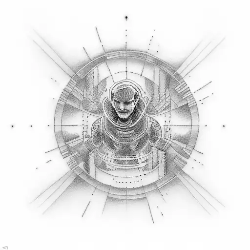 escape the matrix tattoo design idea