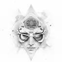 escape the matrix tattoo design idea