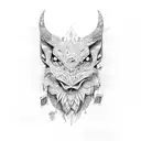 money key tattoo design idea