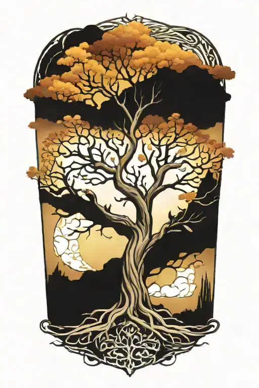 tree of life  tattoo design idea
