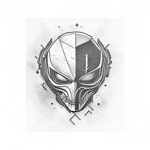 Anti hero tattoo design idea