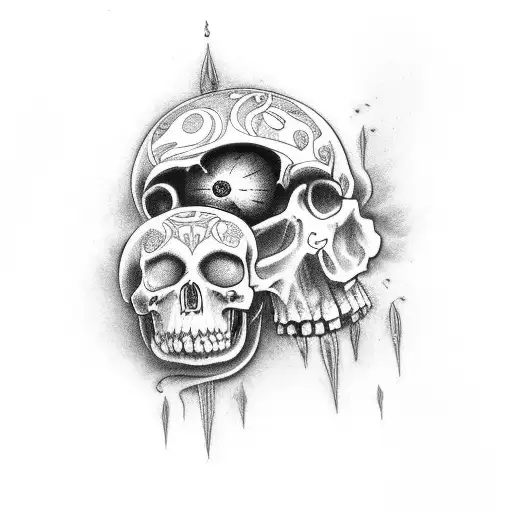 memento vivere memento mori tattoo design idea