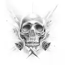 memento vivere memento mori tattoo design idea