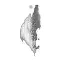 volcano,mountain,clouds tattoo design idea