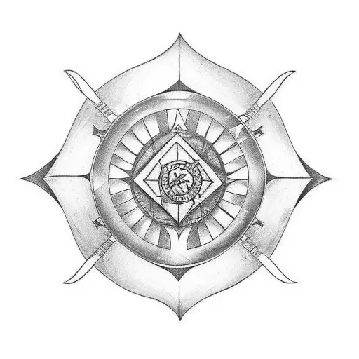 dagger tattoo with Roman numerals for the date 12th February 2023 tattoo design idea