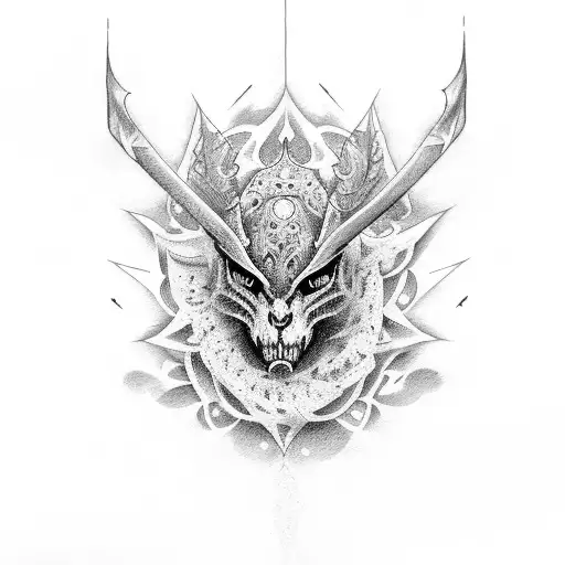 flail with the  tattoo design idea