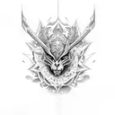 flail with the  tattoo design idea