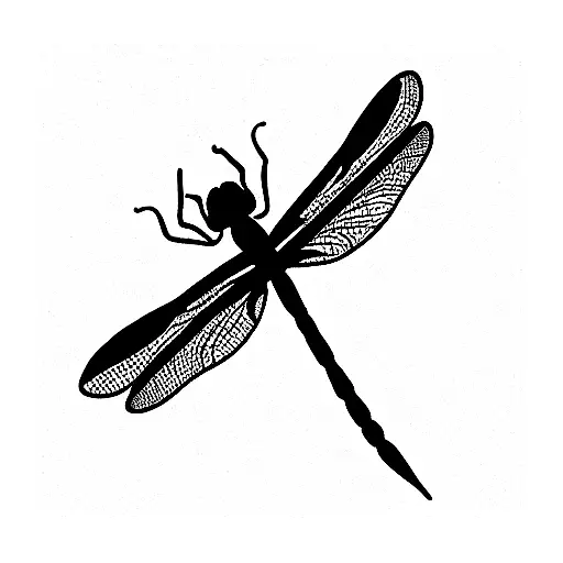 Dragonfly  tattoo design idea