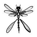 Dragonfly  tattoo design idea