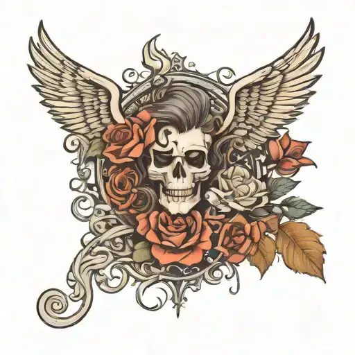 urban singers tattoo design idea