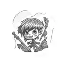 Scott pilgrim tattoo design idea